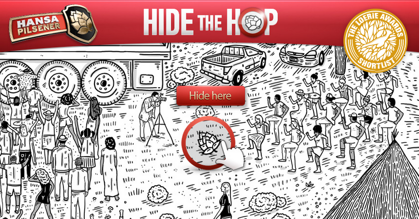 Viral online game Hansa Hide the Hop in HTML5